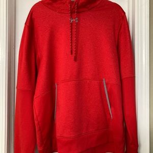 Red Under Armour sweatshirt/ hoodie